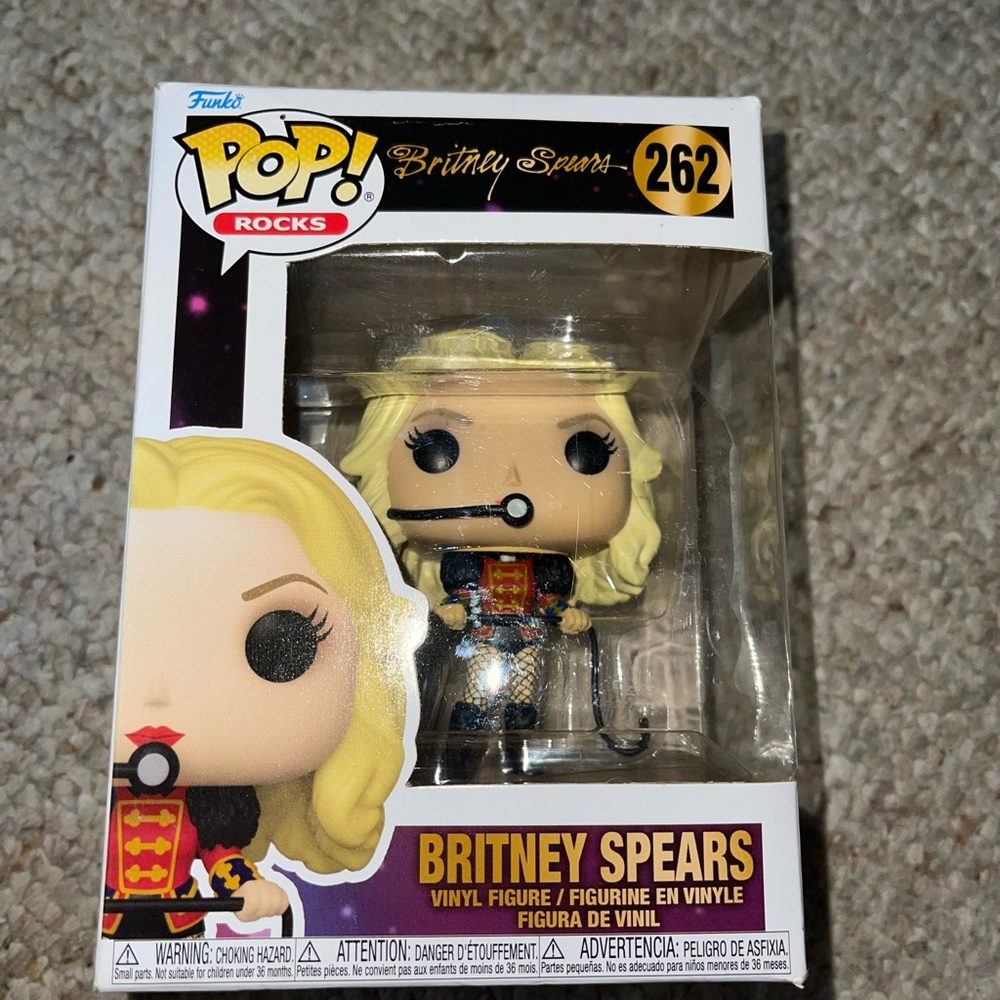 Funko Pop! Rocks Britney Spears Figure Circus